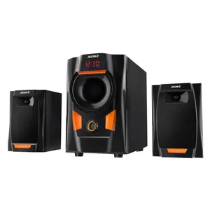 Computer Home Theater System Bookshelf Speaker Multimedia Bluetooth Speaker With USB SD FM Remote Control Functions