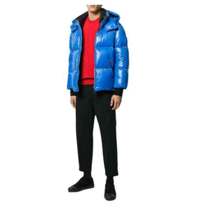 Chaqueta acolchada clásica para hombre, abrigo informal a la moda para exteriores, chaqueta acolchada de marca de lujo, logotipo bordado personalizado para invierno - Product Image 4