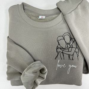 เสื้อกันหนาวมีฮู้ดของผู้ชายเสื้อสวมหัวผ้าเทอร์รี่แบบสวมหัวปักลายไหล่ปล่อยปล่อยแบบเรียบโลโก้ออกแบบได้ตามต้องการ - Product Image 3