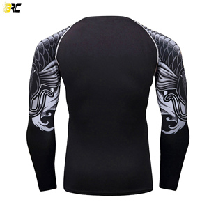 Protection contre les éruptions cutanées pour hommes, nouveau Design, Compression, impression, personnalisé, prix bas, haute qualité - Product Image 2