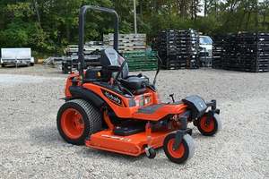 Cortadora de Césped Industrial de 2 Tiempos Z726x Usada con Motor de 125cc y Caja de Recogida de Césped de 200L en Venta - Product Image 5