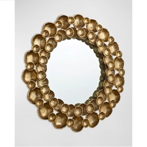 Miroir mural d'intérieur design Leave Design Miroir décoratif classique et moderne Plusieurs modèles de finition - Product Image 1