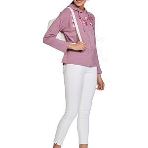 Pull à capuche décontracté avec intérieur brossé et ourlets côtelés pour un confort quotidien Pull à capuche tendance avec design Street Style - Product Image 4