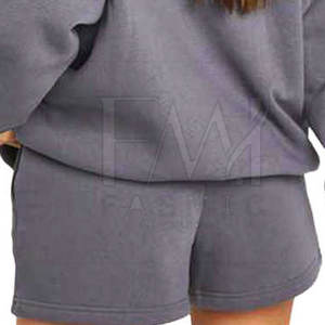 Conjunto de chándal de dos piezas ajustado para mujer de algodón 100% al por mayor para chándal cómodo de gran tamaño con logotipo personalizado - Product Image 4