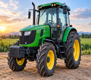 Tractor Agrícola Usado con Cabina y Retroexcavadora en Excelentes Condiciones, Diésel, Motor de 120HP, Caja de Cambios, Ruedas, Modelo 2009, con Inspección en Video - Product Image 4