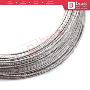 BWR5474 Window Regulator Repair Cable Steel Wire Rope 7x7 Diameter: 1.7 mm Length 100 <b>meter</b> for Car Window Regulator - Product Image 3