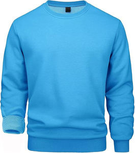 Customized Sweatshirt Round Neck Unisex 100% Cotton Heavyweight <b>Extra</b> <b>Large</b> Sweatshirt Round Neck Blank Men's Sweatshirt - Product Image 1