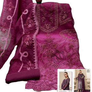 Fatto a mano della moda del sud asiatico in arrivo ultimo Diwali abbigliamento festivo Organza Salwar vestito a prezzi accessibili abiti Pakistani per le donne - Product Image 1