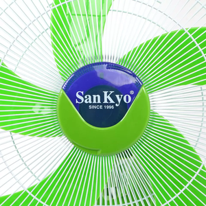 Sankyo Ventilateur mural à chaîne unique de 16 pouces Installation de table de refroidissement à air vert en plastique de haute qualité Cinq électriques mécaniques d'extérieur - Product Image 6