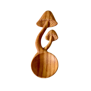 ช้อนไม้รูปเห็ดสำหรับห้องครัวช้อนไม้อะคาเซียเครื่องครัวสำหรับใช้ในครัวขายส่งจากเวียดนาม - Product Image 1