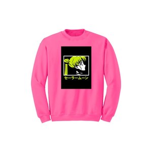 100% algodón Casual Anime colección sudadera invierno 280gsm + personalizable pecho estampado Diseño y Color ODM Logo en el frente - Product Image 5