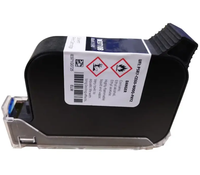 Cartucho de Tinta de Secado Rápido para Impresora de Inyección de Tinta Automática HP 2590 W3T10 de 12,7 mm, Alta Adhesión, Sin Encriptar, Nueva Etiqueta