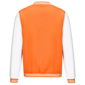 Veste universitaire en toile personnalisable de qualité supérieure pour hommes avec logo avant Design d'hiver respirant Style High Street - Product Image 5