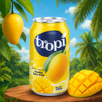 Producent van tropische fruitsapdranken, Vietnam fabriek, OEM, private label, op maat gemaakte smaken: Mango, Roze Guave, Zuurzak