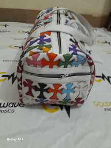 Bolsa de Viaje de Cuero Premium, Bolso de Gimnasio, Elegante, Duradero, Gran Capacidad, 10-15 kg, Golden Wave Enterprises GWCB07 Color - Product Image 3