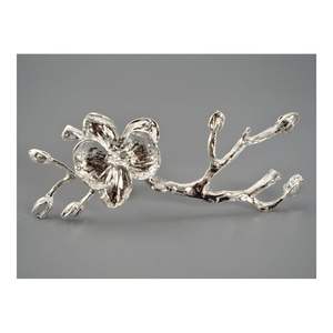 Anneaux de serviette en or les plus vendus anneaux de serviette en métal ronds de serviette lot de 4 pour mariage, fête de réglage de table - Product Image 6