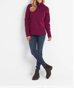 Vente en gros Vente en vrac Logo brodé personnalisé Impression par transfert Sweat-shirt surdimensionné à col ras du cou avec cordon de 290 g/m² pour femmes - Product Image 6