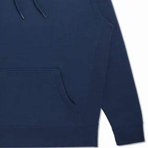 Sweat-shirt bleu marine premium pour homme |   Pull-over en molleton lourd de luxe 350 GSM, toucher doux, essentiel, coupe oversize, 100% coton - Product Image 4