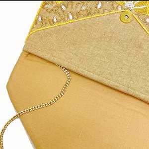 I Heart USA drapeau patriotique graine perlée bandoulière chaîne embrayage mode sac à main pour une utilisation en soirée - Product Image 3