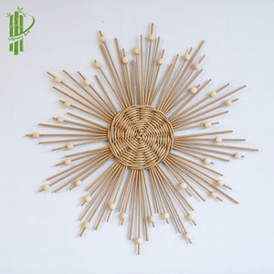 Nuevas bandejas de sol hechas a mano de lujo nueva tendencia caliente laca de ratán con almacenamiento de bambú de nácar para uso en la cocina al por mayor - Product Image 1