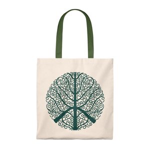 Sac à main en toile personnalisable pour femmes, sac fourre-tout en coton réutilisable et recyclable pour les achats et l'emballage. - Product Image 2