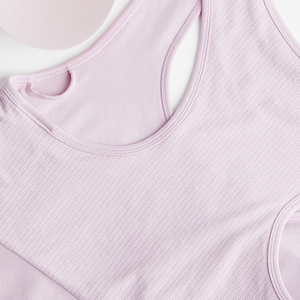 Sujetador Deportivo Ligero y Transpirable de Alta Calidad para Mujer, Ropa Deportiva, Logotipo Personalizado OEM, Sujetadores de Spandex/Nailon, Sujetador Deportivo para Correr - Product Image 6