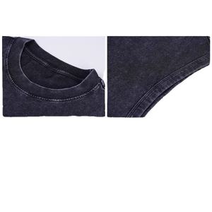 เสื้อยืดแขนกุดอินเทรนด์แนวสตรีทวินเทจสำหรับผู้ชายผ้าคอตตอน100% ทรงหลวมใส่ได้กับสิ่งแวดล้อม2025ฤดูใบไม้ผลิฤดูร้อน - Product Image 4