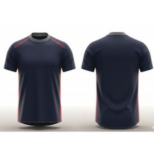 T-shirt en tissu piqué à motif endurance pan gujarat, 100% polyester, 180 g/m², durable, vêtement décontracté - Product Image 2