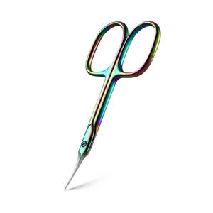 Tijeras para Cutículas de Belleza 2026, Extra Finas, Curvas, de Acero Inoxidable, Hoja Afilada, Duraderas, para Diestros, Portátiles, Multiusos - Product Image 3