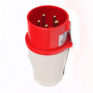 ซ็อกเก็ตอุตสาหกรรม5ขา IP44 32A 3P + PE + N ABS ซ็อกเก็ตไฟฟ้าอุตสาหกรรมปลั๊กสลับ380-415V - Product Image 4