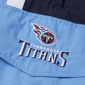 49ers Vikings Titans Hombres Half Zip Windbreaker Pullover Jacket Street Style Plain Dyed Wholesale Anorak Jacket - Product Image 6