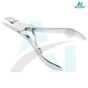 Nipper de uñas de Grado Profesional, Diseño de resorte doble de calidad, corte suave, acero inoxidable de doble acción para uso doméstico - Product Image 2