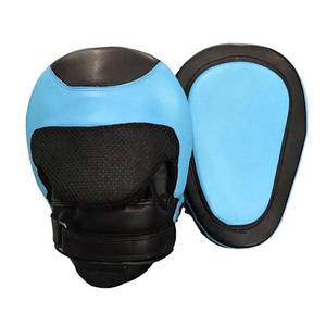 Leather <b>Focus</b> <b>Pads</b> Lace-Up Closure Breathable Eco-Friendly Waterproof Flame-Retardant for Adults Martial Arts Kickboxing - Product Image 3