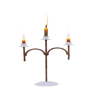 Modern Metal <b>Candlestick</b> Stand Table Decorative Candle Holder for Home Hotels Restaurants Christmas Wedding Decorative - Product Image 1