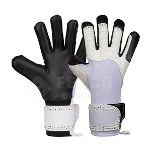 Gants de gardien de but en cuir respirant réglables de haute qualité Nouveau design pour les jeunes Qualité supérieure Vente chaude à prix avantageux - Product Image 1