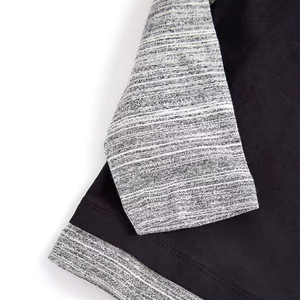 เสื้อยืดแขนยาวผ้าแคนวาสสองชั้นหนาพิเศษ พิมพ์ลายกราฟิกดิจิทัลตามสั่ง โลโก้  ทรงโอเวอร์ไซส์ ผ้าฝ้าย 100% สำหรับผู้ชาย - Product Image 4