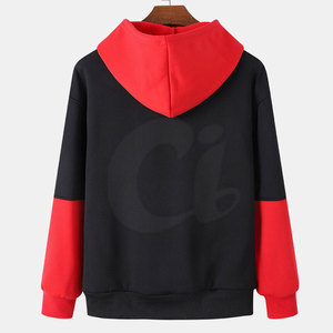 Service OEM, sweats à capuche pour hommes d'hiver, qualité supérieure, coton mélangé, polaire, coupe-vent, décontracté - Product Image 2
