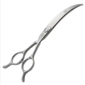 Ciseaux professionnels incurvés pour l'amincissement des cheveux Japon acier chien ciseaux de toilettage pour animaux de compagnie cisailles usine directe basse quantité minimale de commande Durable - Product Image 3