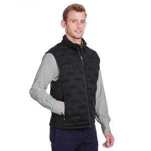 Nardon Apparel nueva llegada invierno sin mangas cálido chaleco acolchado para hombres Formal multi-bolsillos al aire libre en Stock - Product Image 5