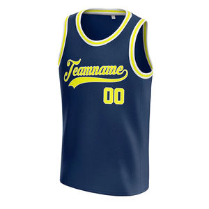 Conception personnalisée, respirant, séchage rapide, vêtements de basket-ball réversibles pour hommes, maillots, maillots personnalisés de basket-ball, service OEM ODM - Product Image 2