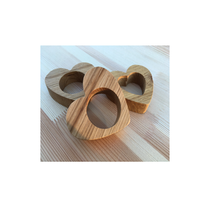 Anillo para Servilletas de Madera de Acacia, Anillo para Servilletas Básico y Duradero para Decoración de Restaurantes y Hoteles - Product Image 5