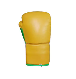Guantes de Boxeo de Cuero Hechos a Medida con Cordones para la Muñeca, Absorben la Humedad, Nuevo Diseño, Guantes de Entrenamiento de Boxeo para Hombre - Product Image 3