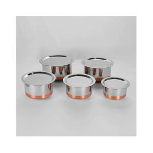 Fancy Metal Cooking Pot Best Quality Latest Arrival Fancy Food Pot Top Selling Round Shape Kitchen Ware Metal Cooking pot - Product Image 2