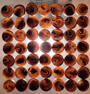 กระดุมเขาควายธรรมชาติสีธรรมชาติสำหรับอุปกรณ์ตกแต่งเสื้อผ้า - Product Image 4