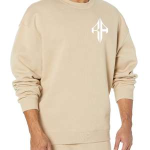 Sudadera de hombre de alta calidad de nuevo diseño 100% algodón patrón sólido logotipo propio alto servicio OEM personalizado por ATLANTIC - Product Image 1