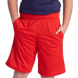 Ropa de entrenamiento de gimnasio de alta resistencia, pantalones cortos de malla para hombres/Material de malla hasta la rodilla hecho 100% pantalones cortos de malla transpirable - Product Image 5