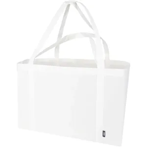 <b>Extra</b> <b>Large</b> Jumbo 65L <b>Tote</b> <b>Bag</b> in Recycled Tessuto Non Tessuto Certified GRS for Promotions - Product Image 1