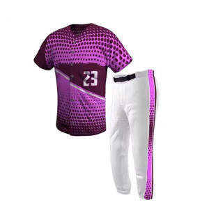 Uniforme de baseball en matériau durable pour sports de plein air uniforme de baseball le plus vendu de qualité supérieure pour la vente en ligne - Product Image 1