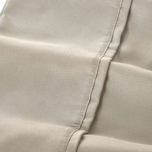 Haute qualité 100% draps de lit en bambou bio drap de lit en bambou naturel doux pur drap de lit 100% coton couleur unie - Product Image 6