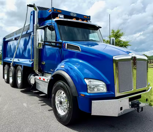 Camión Volquete Kenworth T880 de Tres Ejes Usado, Modelo 2021, de Servicio Pesado - Paccar 485HP 8L Manual 18' Volquete, Envío Rápido - Product Image 3
